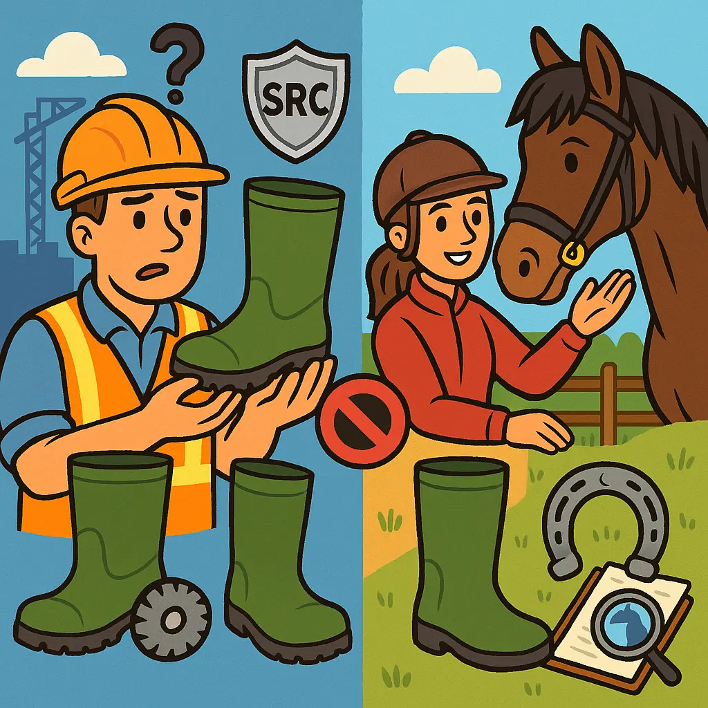Wellington Boots: Why You Can't Re-Tread Them Safely
