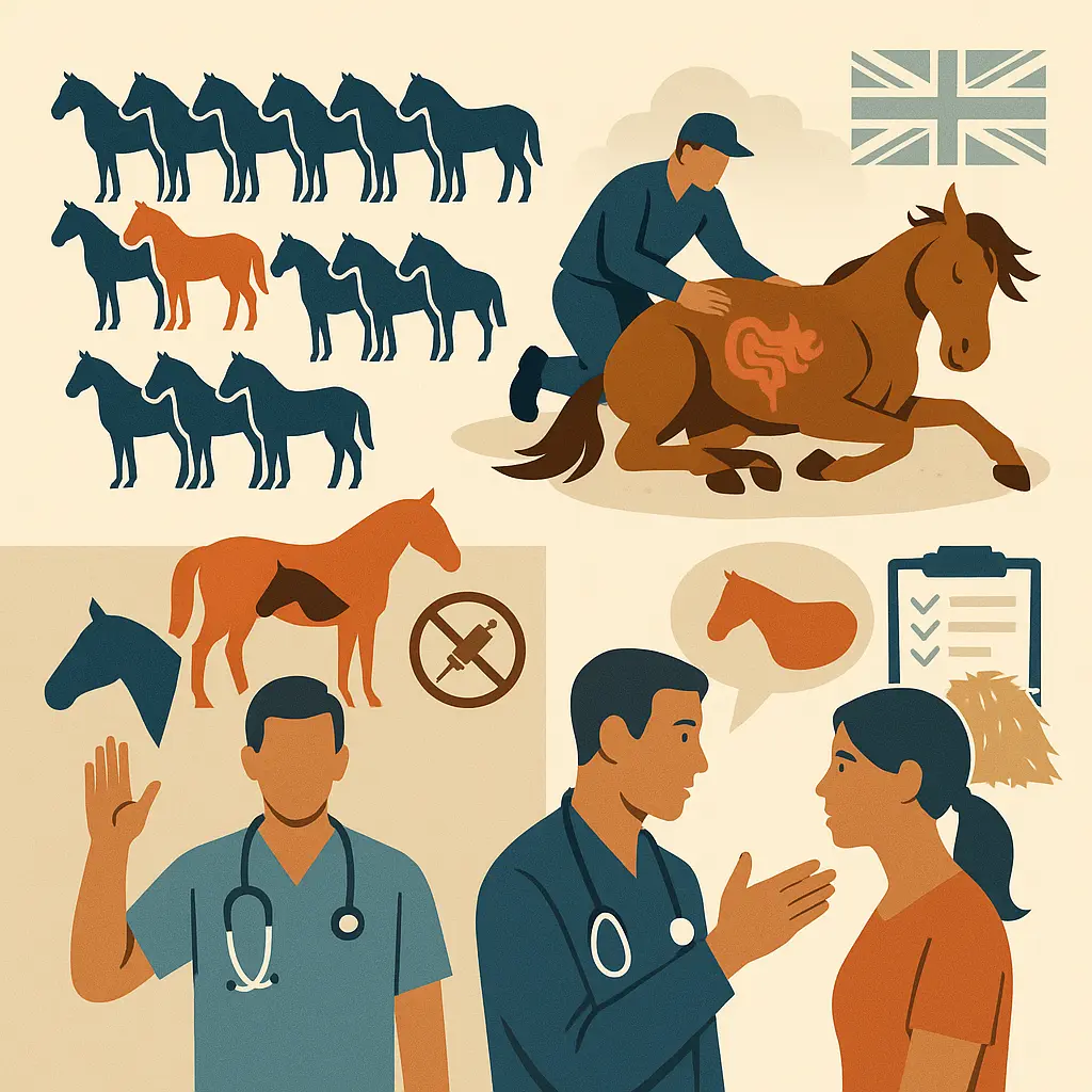 Colic In UK Horses: Risks, Survival And First Steps