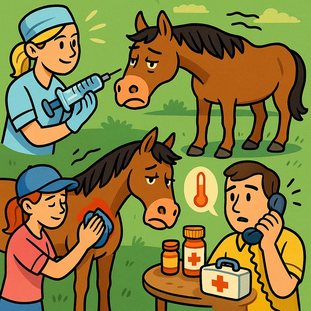 Horse Vaccination: Post-Jab Stiffness And Care Tips