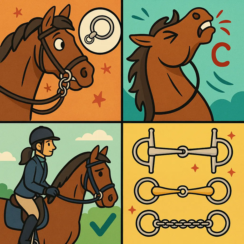Dutch Gag Not Dressage-Legal: Try A Baucher Or Hanging Cheek