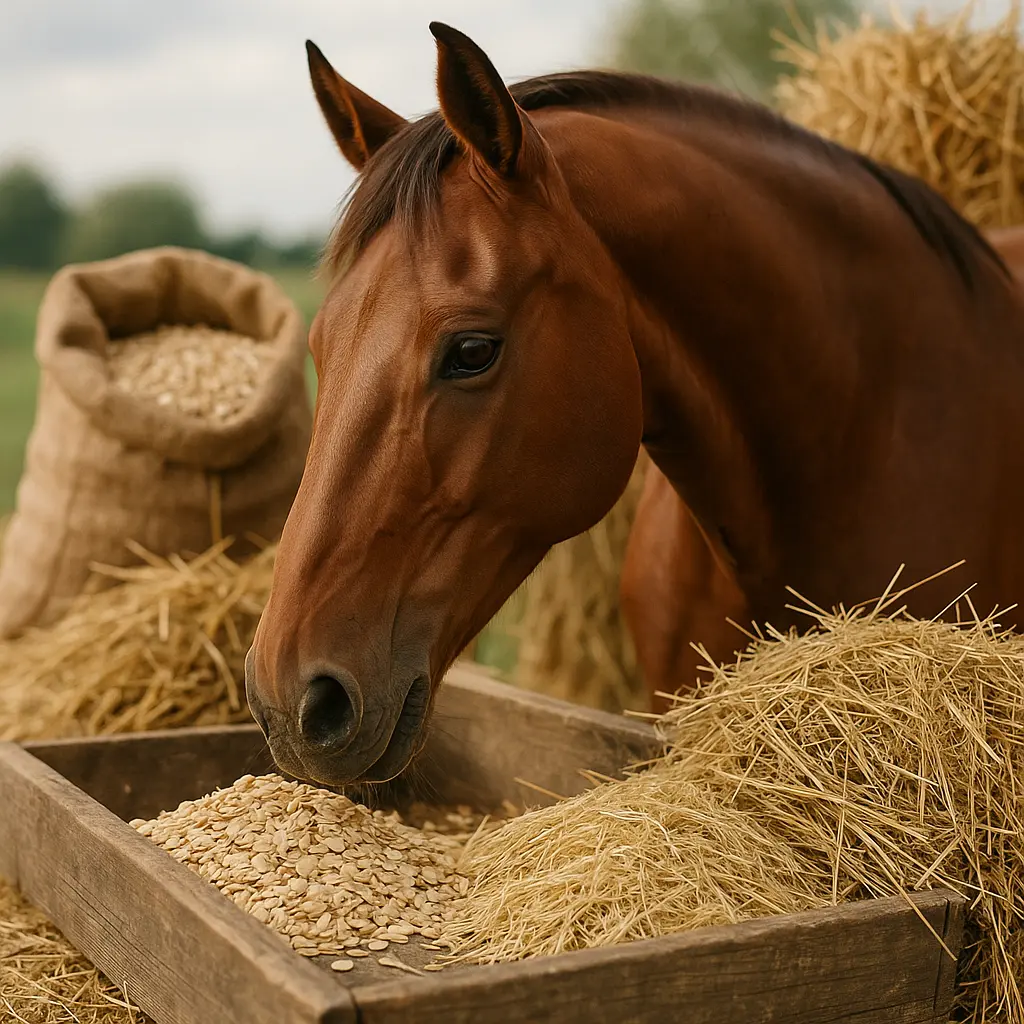 Oats For Horses: How Much To Feed, Balance & Introduce