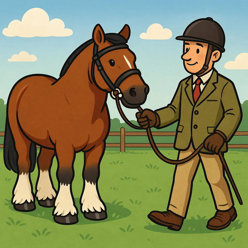 In-Hand Cob Classes In The UK: Turnout, Tack, Rules, Tips