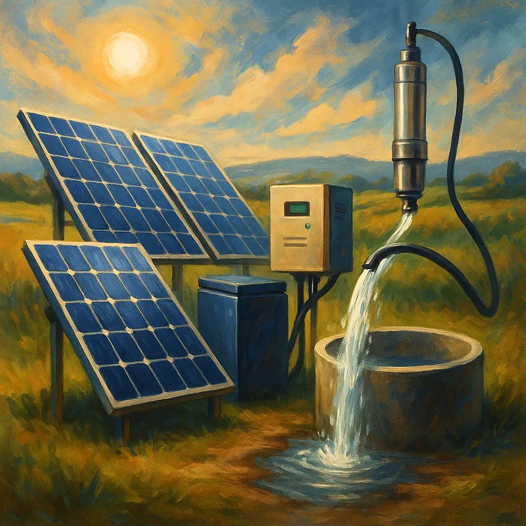 Solar Borehole Pumps: Reliable Winter Water For UK Yards