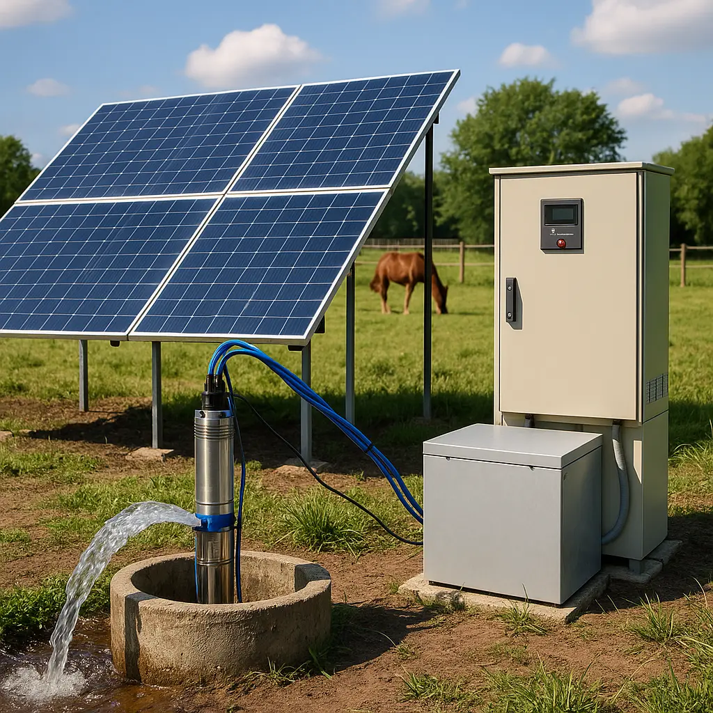 Solar Borehole Pumps: Reliable Winter Water For UK Yards