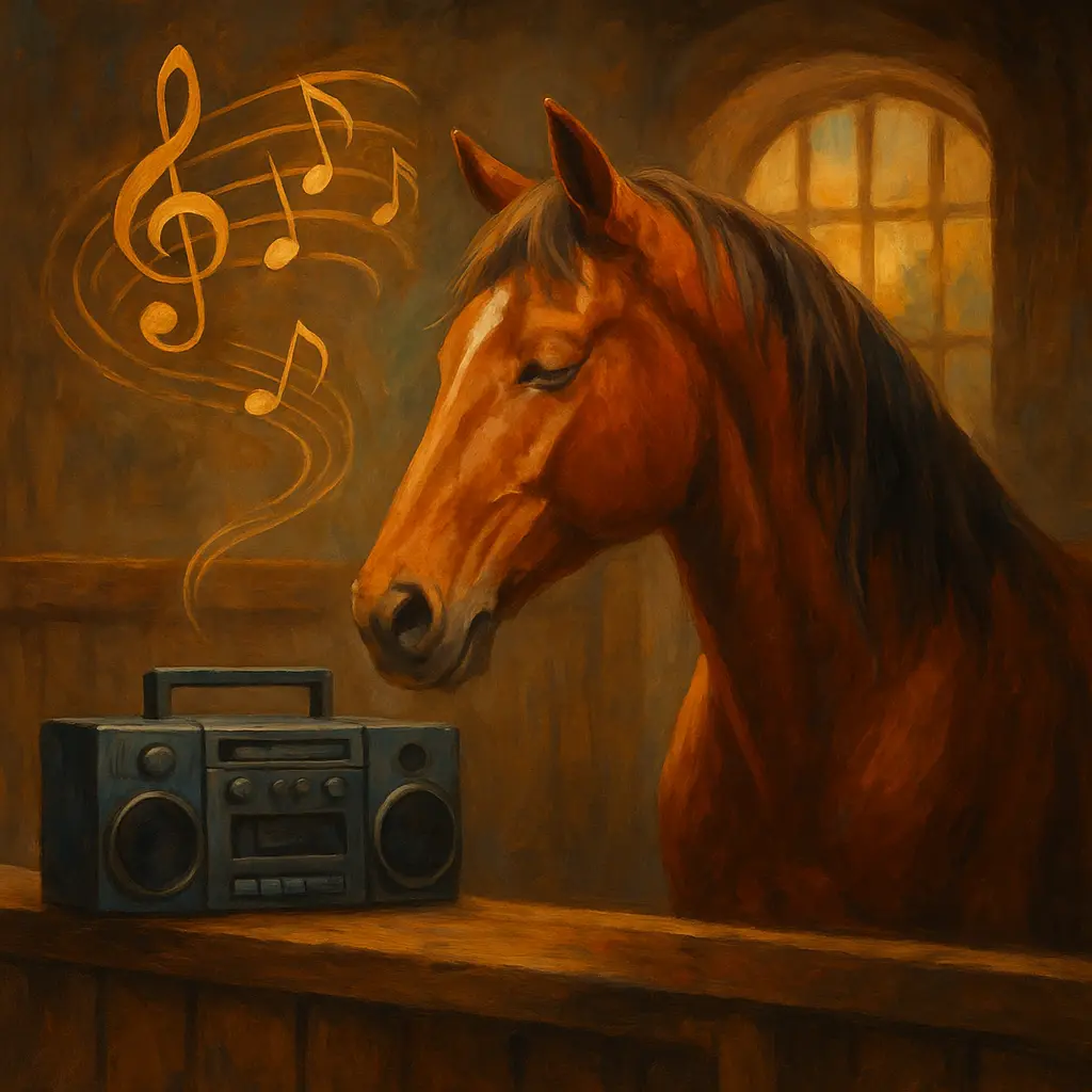 Music For Horses: 60 Minutes A Day For Calmer Stables