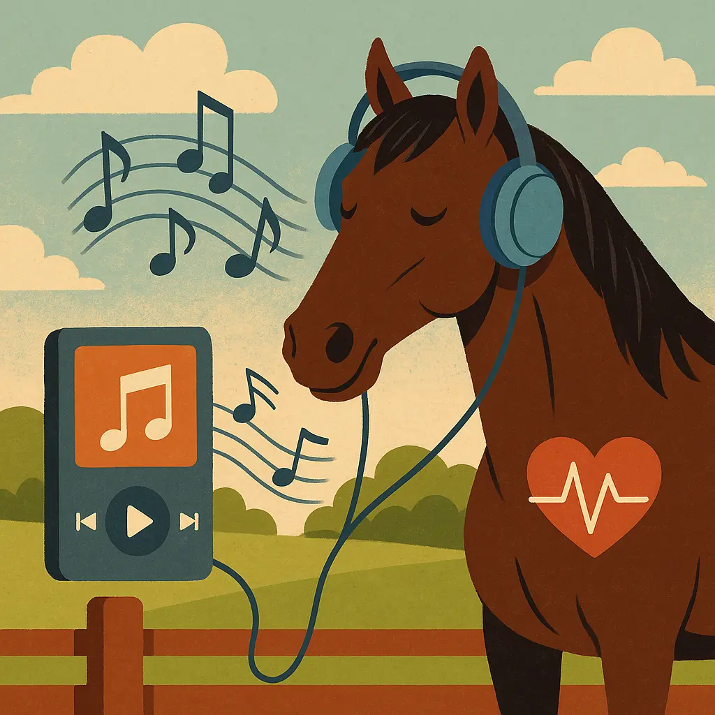 Music For Horses: 60 Minutes A Day For Calmer Stables