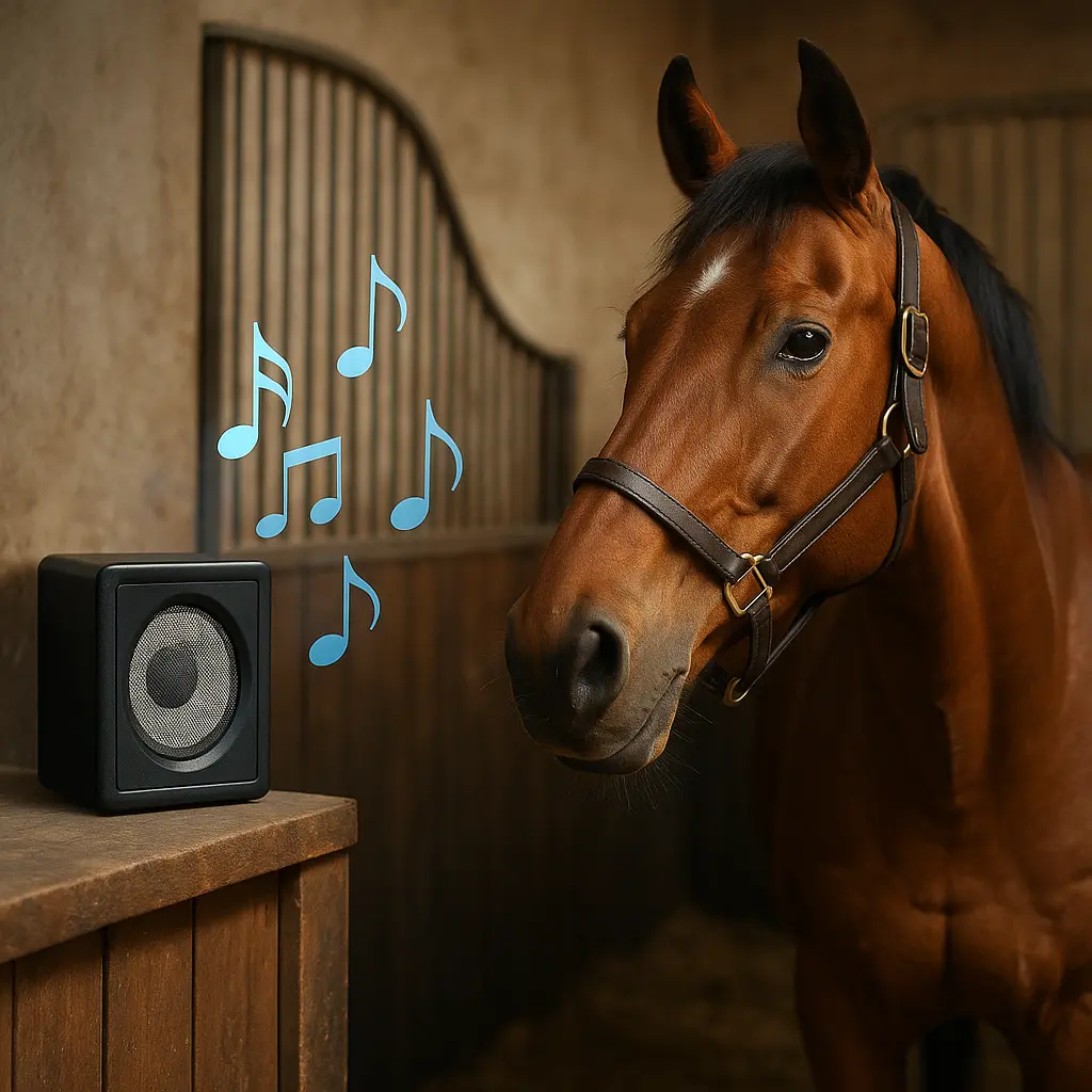 Music For Horses: 60 Minutes A Day For Calmer Stables