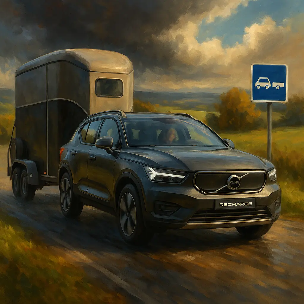 Volvo XC40 Recharge: Horse Trailer Limits And Range