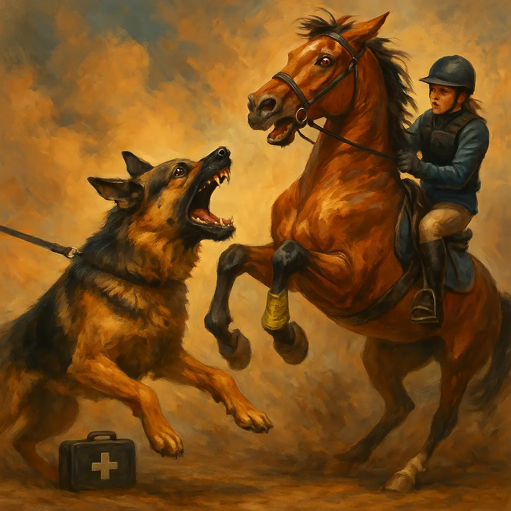 Dog Attacks On Horses: What To Do And Your Legal Rights