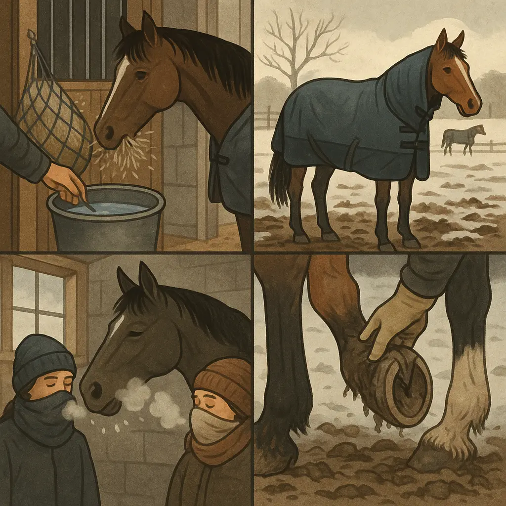 UK Hay Crisis: Feeding, Hydration And Low-Dust Stable Care