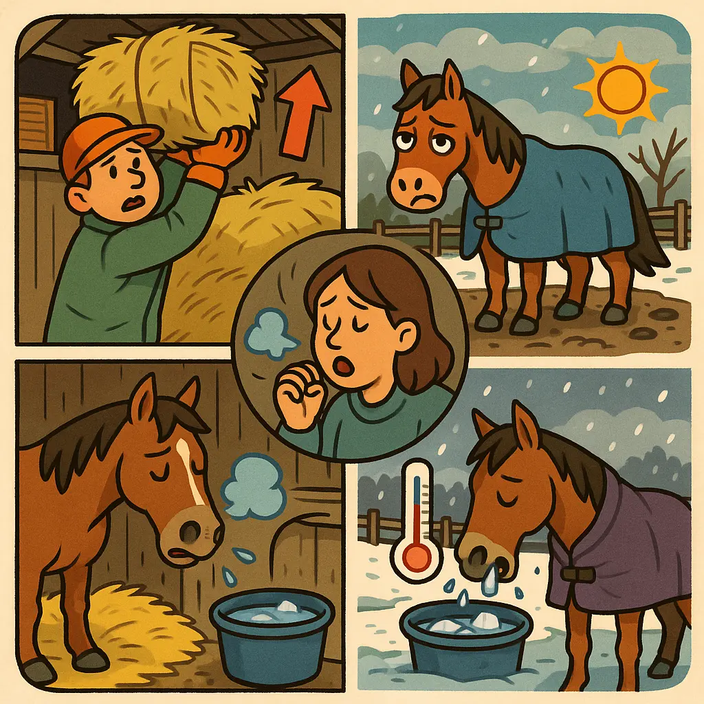 UK Hay Crisis: Feeding, Hydration And Low-Dust Stable Care