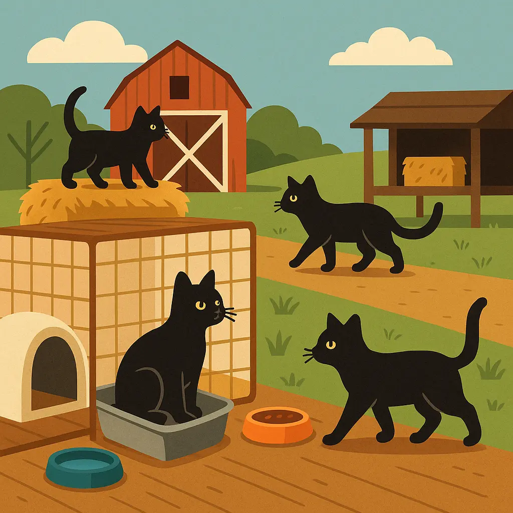 Feral Cats For Farms And Stables: Setup, Care, Pest Control