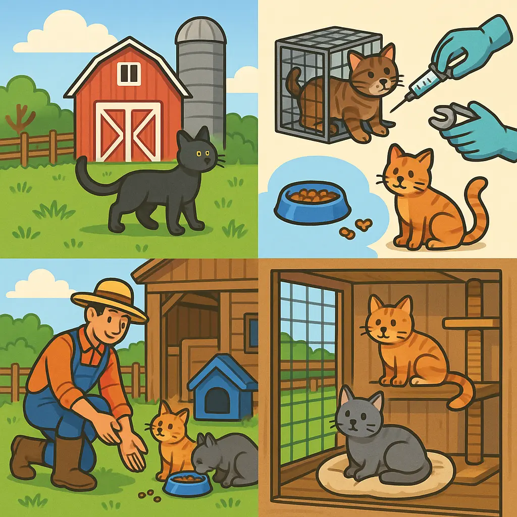 Feral Cats For Farms And Stables: Setup, Care, Pest Control