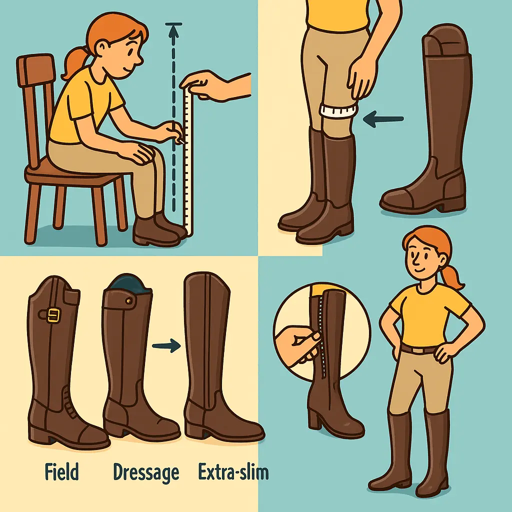 Tall Riding Boots: Perfect Fit For Short Or Narrow Legs