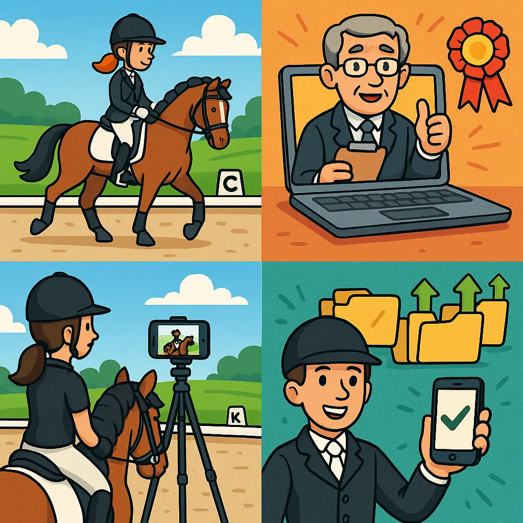 Virtual Dressage UK: Compete At Home, No BD Membership