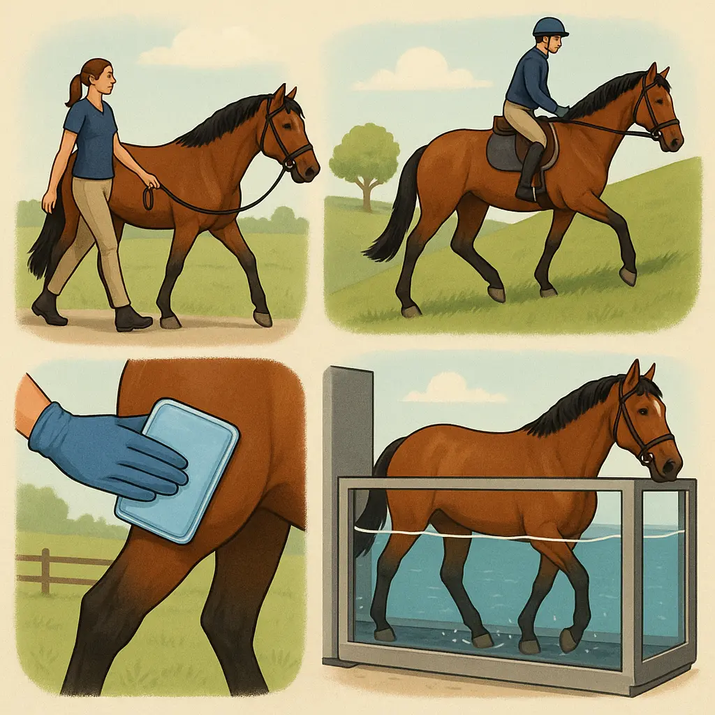 Cob Stifle Rehab: From Locking Patella To Riding Again