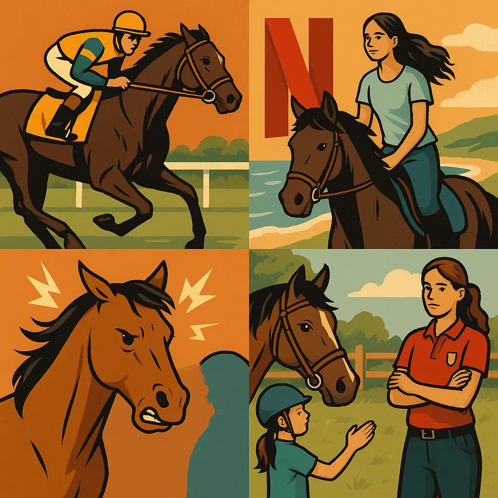 Netflix Horse Shows Vs UK Riding: Train Safe, Ride Smart