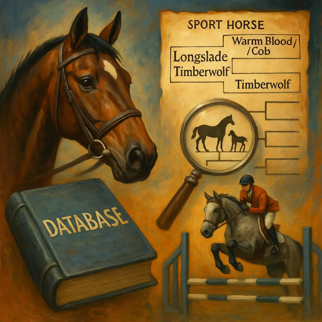 UK Sport Horse Pedigree: SporthorseData, SHB(GB), Weatherbys
