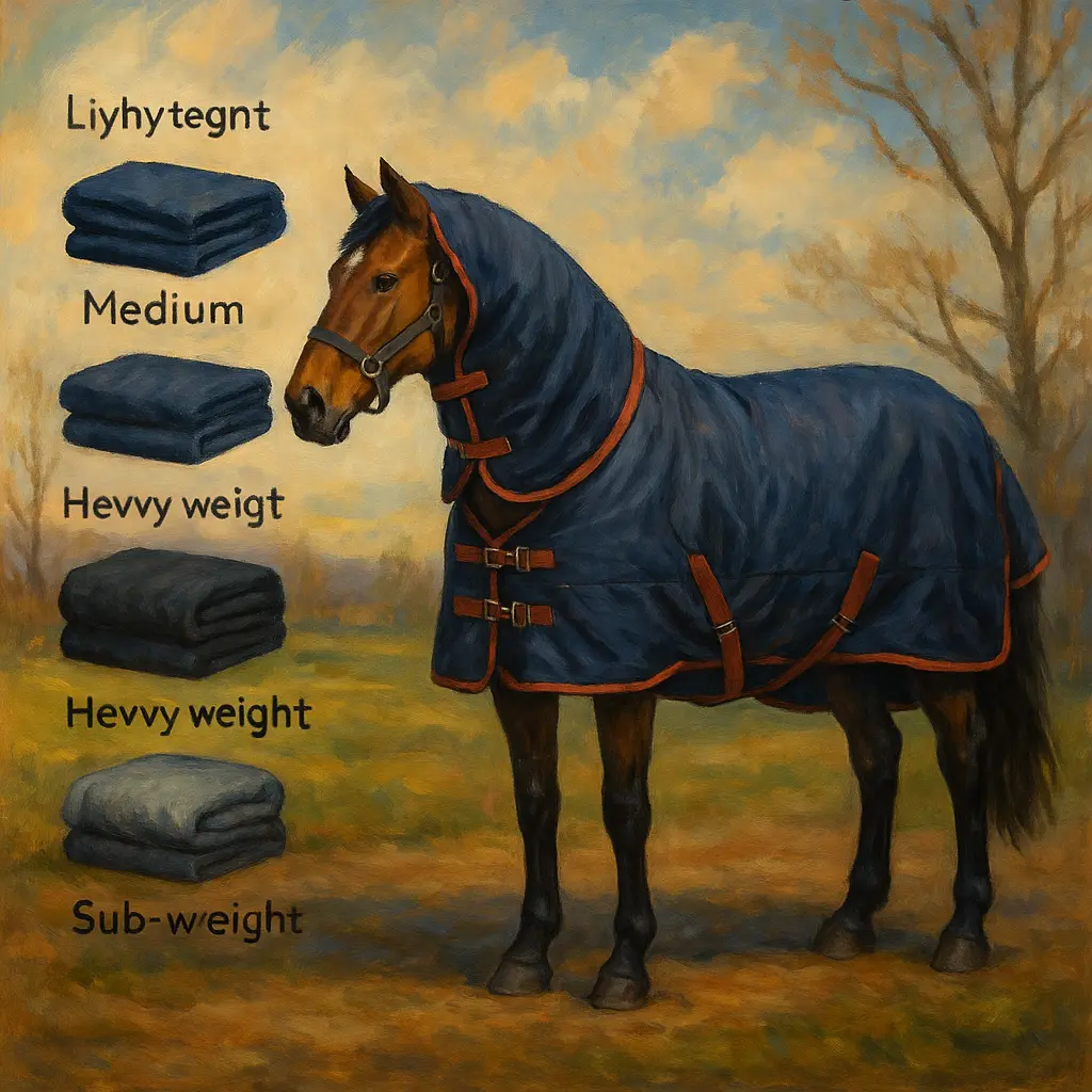 Irish Clip Rugging: Exact UK Weights By Temperature