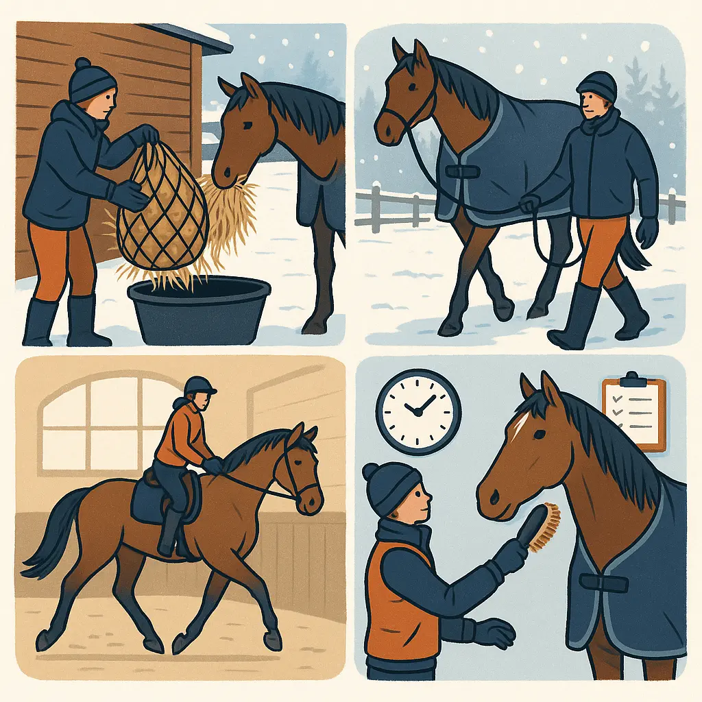 Winter Horse Care: 3 Non-Negotiables For 12-Hour Shifts