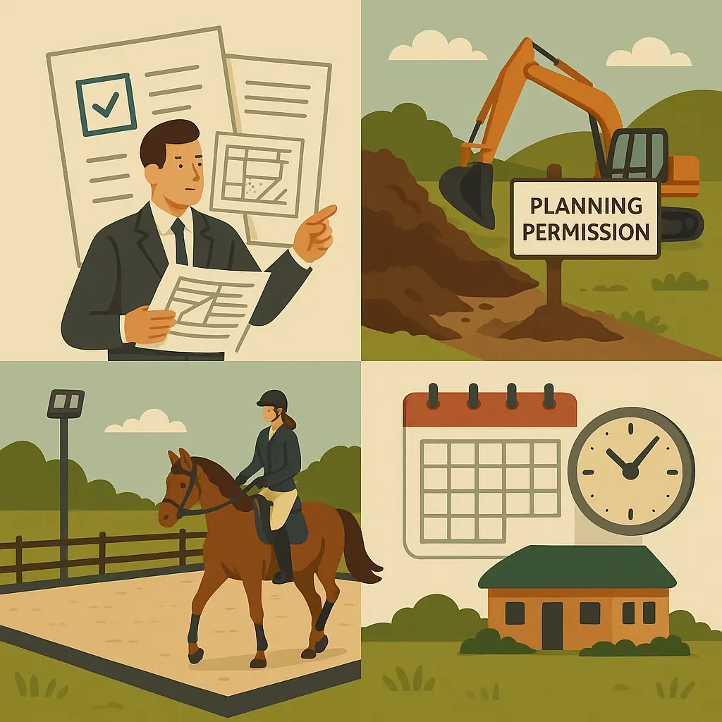 Sand School Planning Permission: UK Approval And Build Time