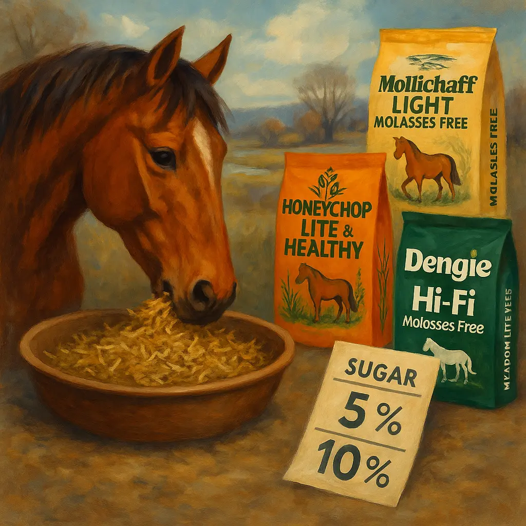 Best Low-Sugar Chaff For EMS Horses: UK Picks And Tips