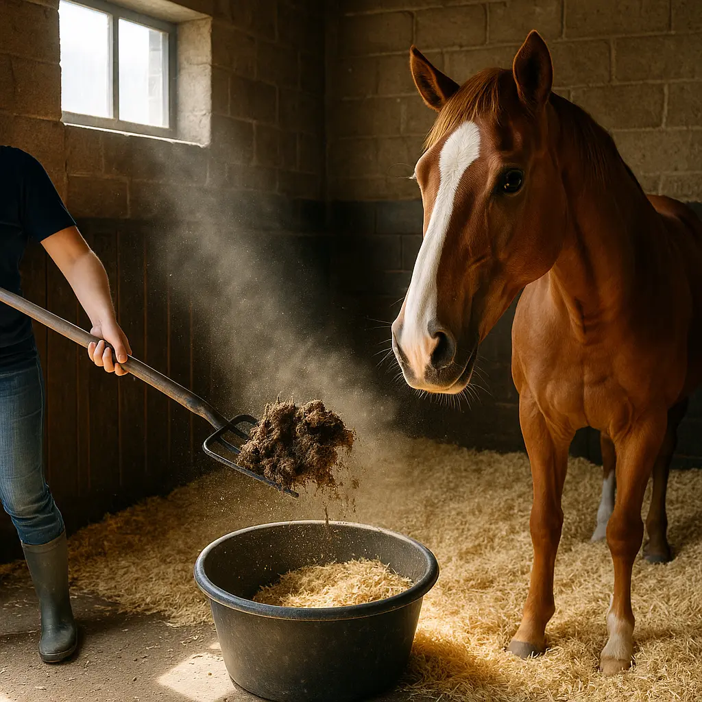 Daily Muck-Out Beats Deep Litter For Allergy-Prone Horses