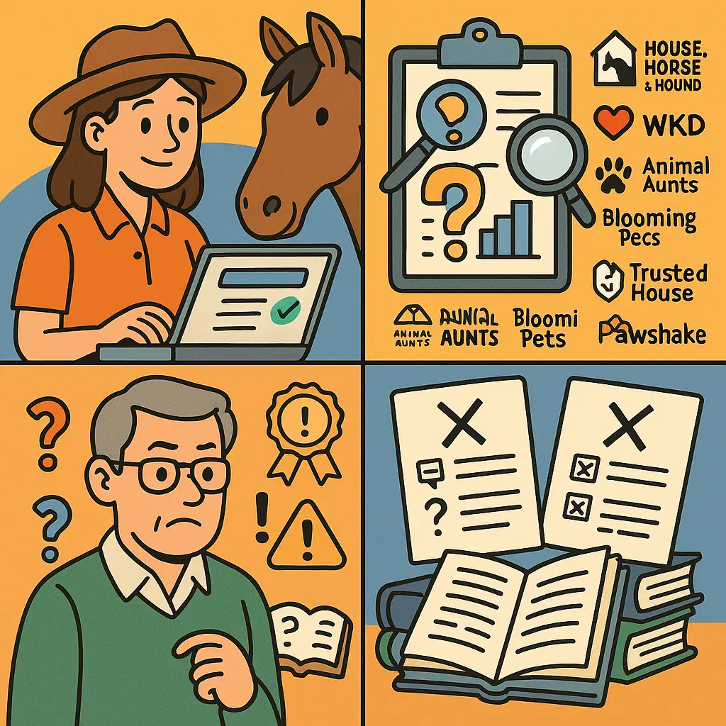 Horse Sitter: Choose, Brief And Keep Routine Consistent