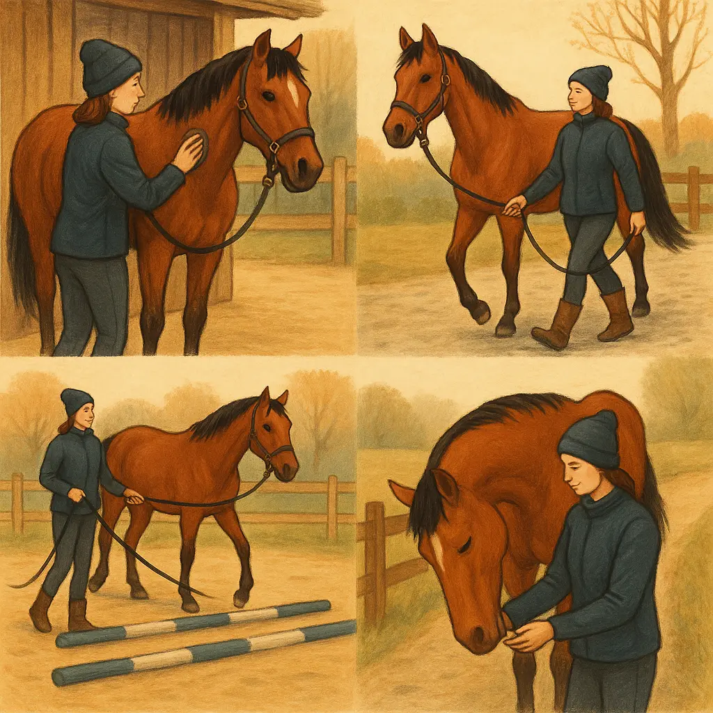 Daily Horse Groundwork: 15–30 Minutes To Calm And Connect