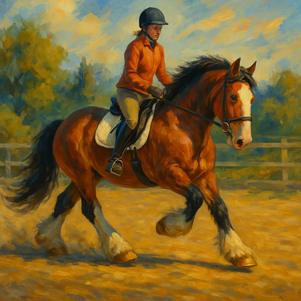 Lighten Your Cob's Forehand For Uphill, Balanced Canter