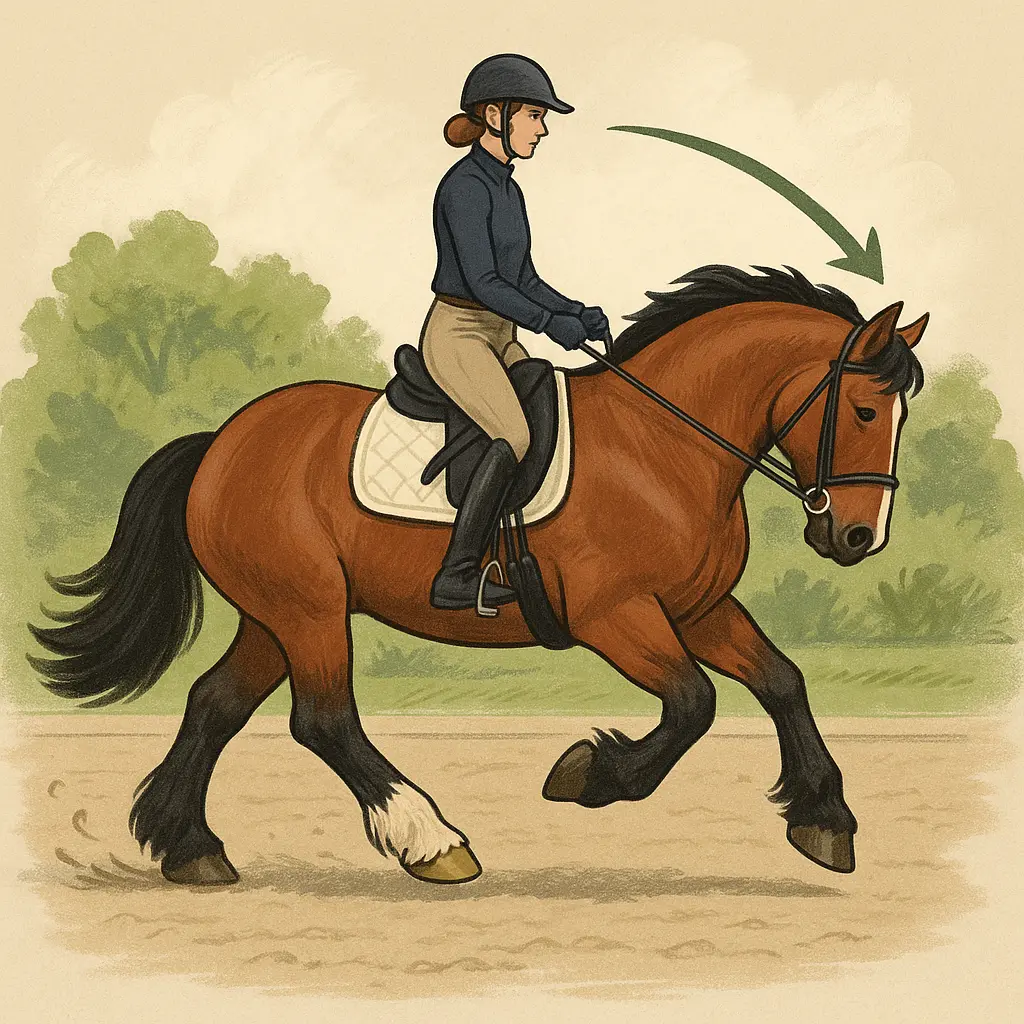 Lighten Your Cob's Forehand For Uphill, Balanced Canter