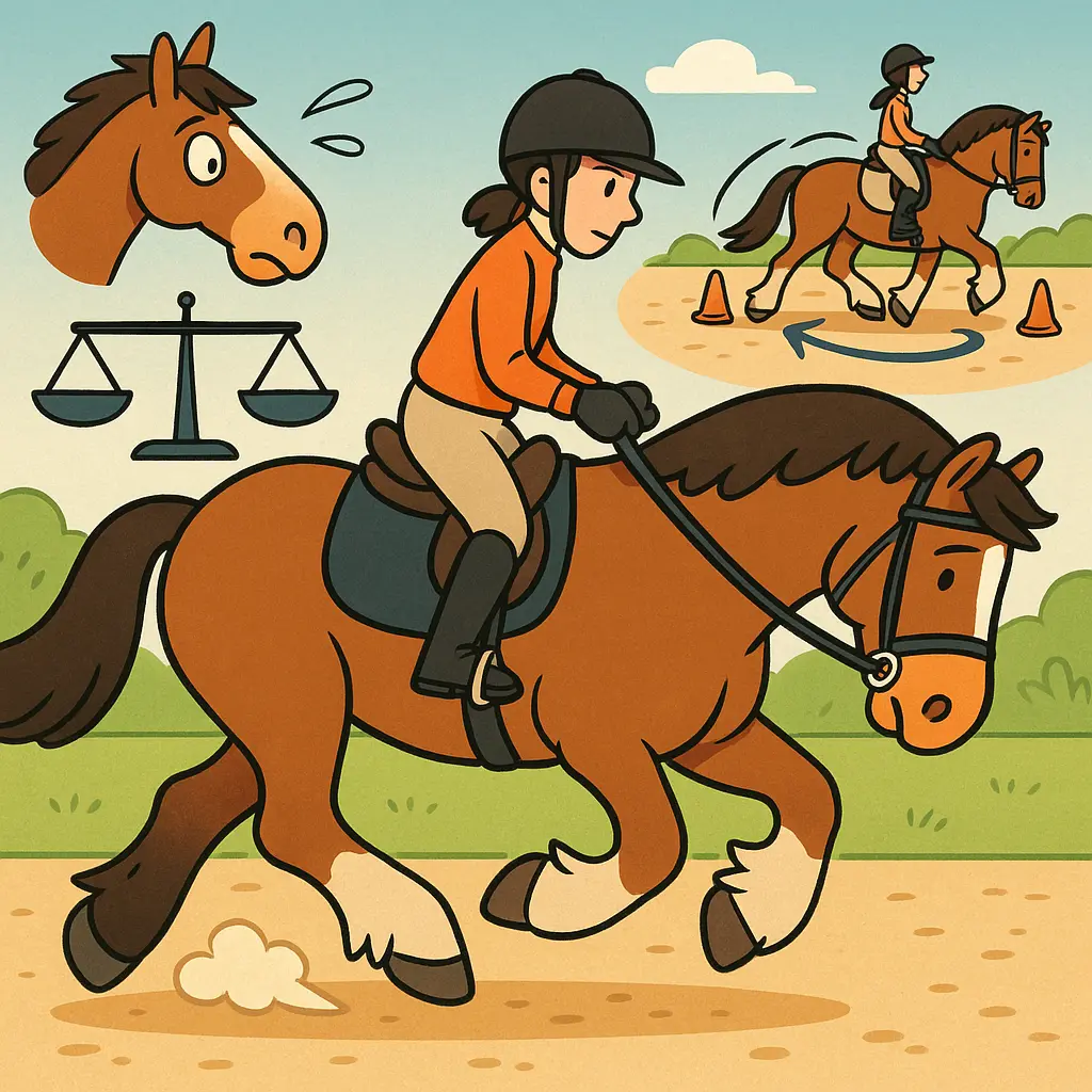 Lighten Your Cob's Forehand For Uphill, Balanced Canter