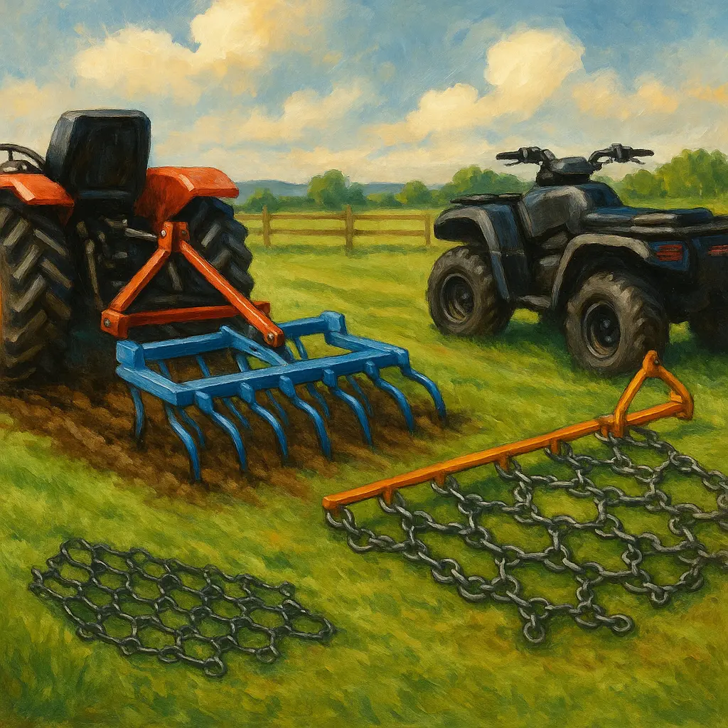 Best Harrow For UK Horse Paddocks: Spring Tine Or Chain