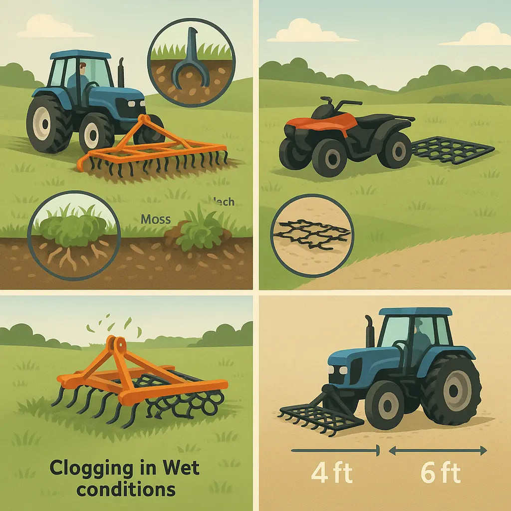 Best Harrow For UK Horse Paddocks: Spring Tine Or Chain