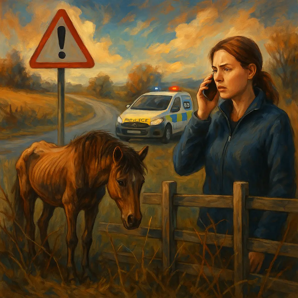 Report A Neglected Horse In The UK: 24/7 Numbers To Call