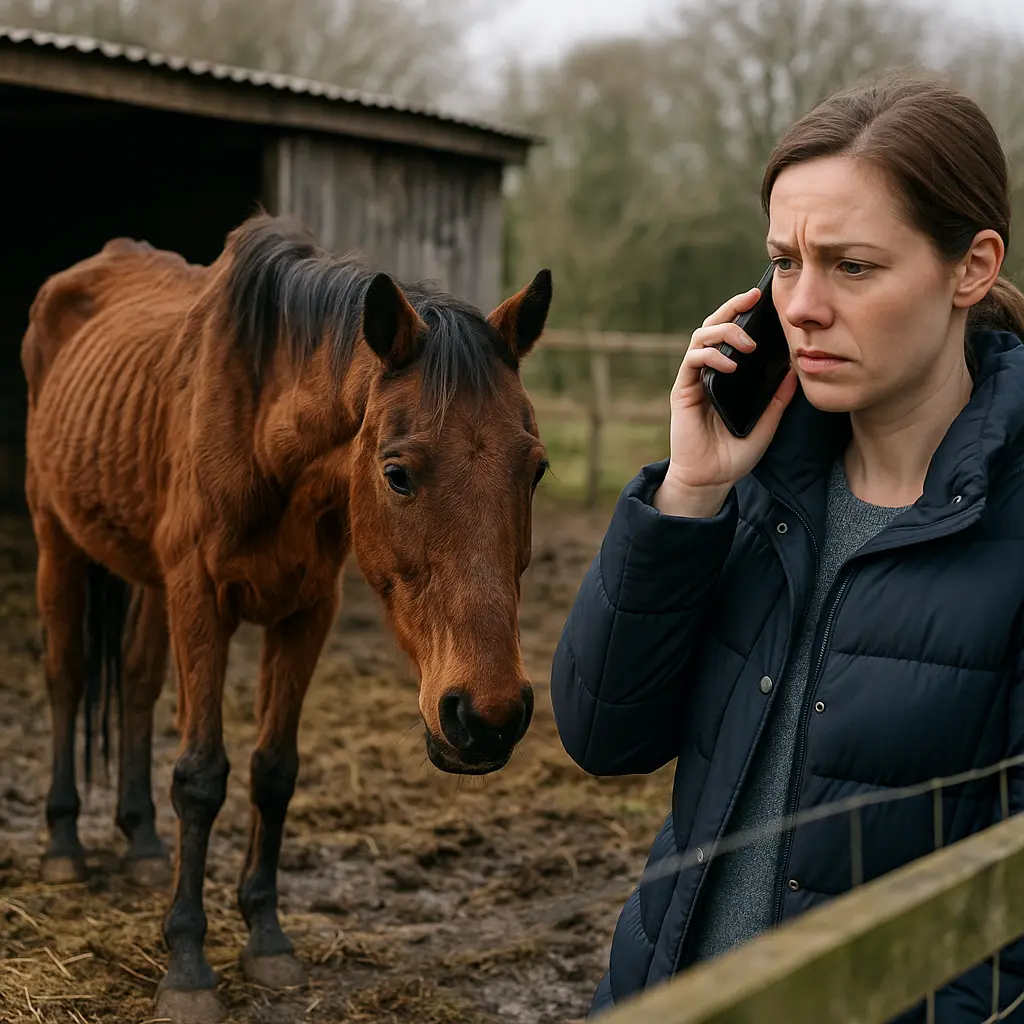 Report A Neglected Horse In The UK: 24/7 Numbers To Call