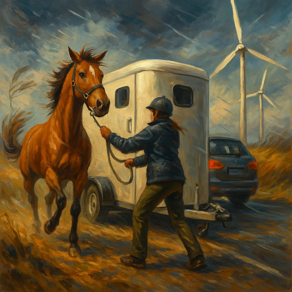 Horse Riding And Towing In High Winds: UK Safety Rules