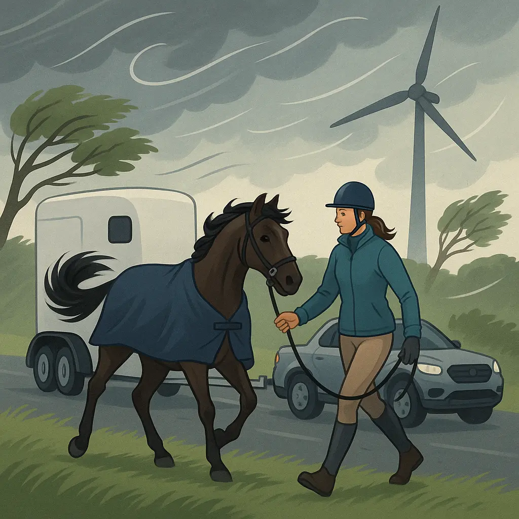 Horse Riding And Towing In High Winds: UK Safety Rules