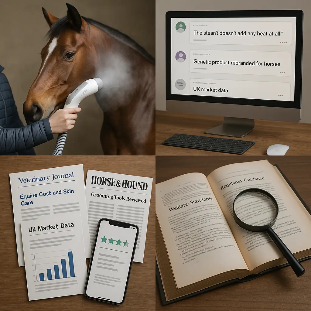 Steam Grooming For Horses: Cleaner Coats With Less Effort