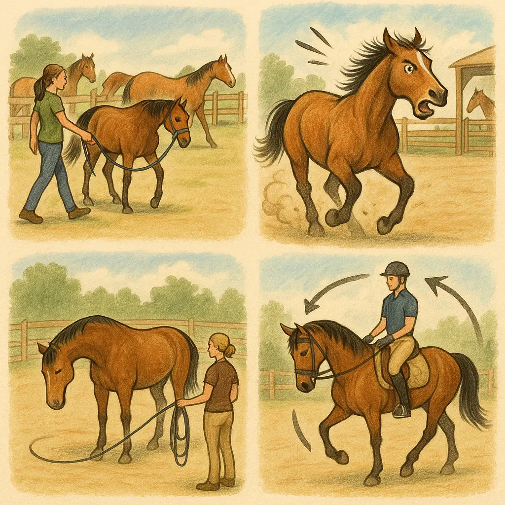 Herd-Bound Horses: A 2-Week Calm Separation Routine