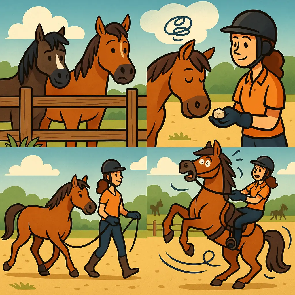 Herd-Bound Horses: A 2-Week Calm Separation Routine