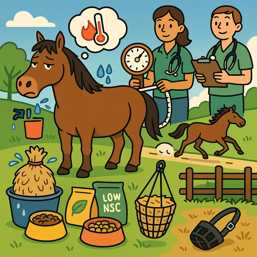 EMS In Mares: Feeding, Straw And Turnout To Curb Laminitis