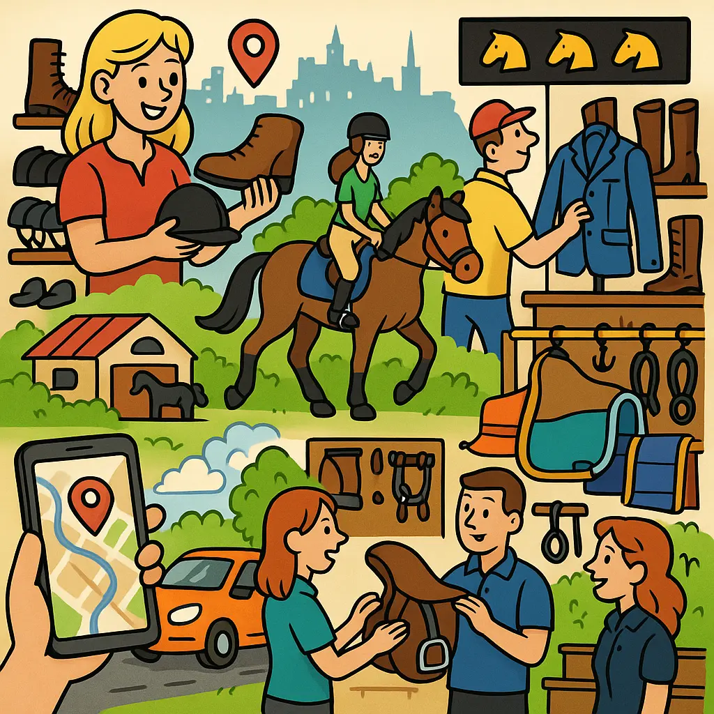 Tack Shops Near Edinburgh: 10–60 Min Stops And Fitting Tips