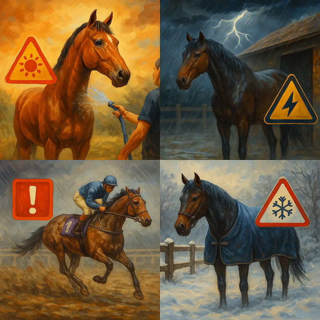 Met Office Warnings For Horse Riders: Go, Review Or Cancel?