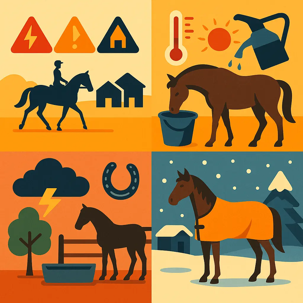 Met Office Warnings For Horse Riders: Go, Review Or Cancel?