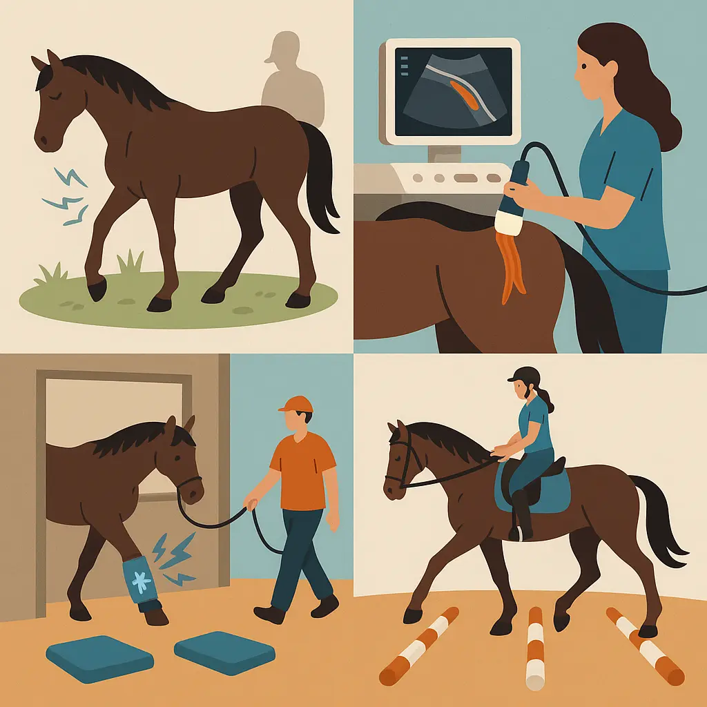 Proximal Suspensory Desmitis: Signs, Treatment & Rehab