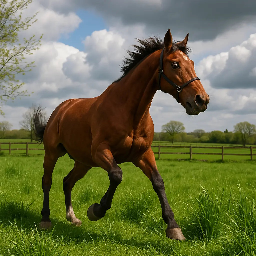Spring Grass And Spooky Horses: Calm Behaviour Fast