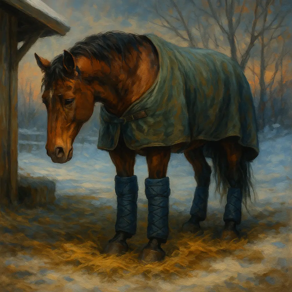 Winter Laminitis: Keep Hooves Warm With Wraps And Rugs