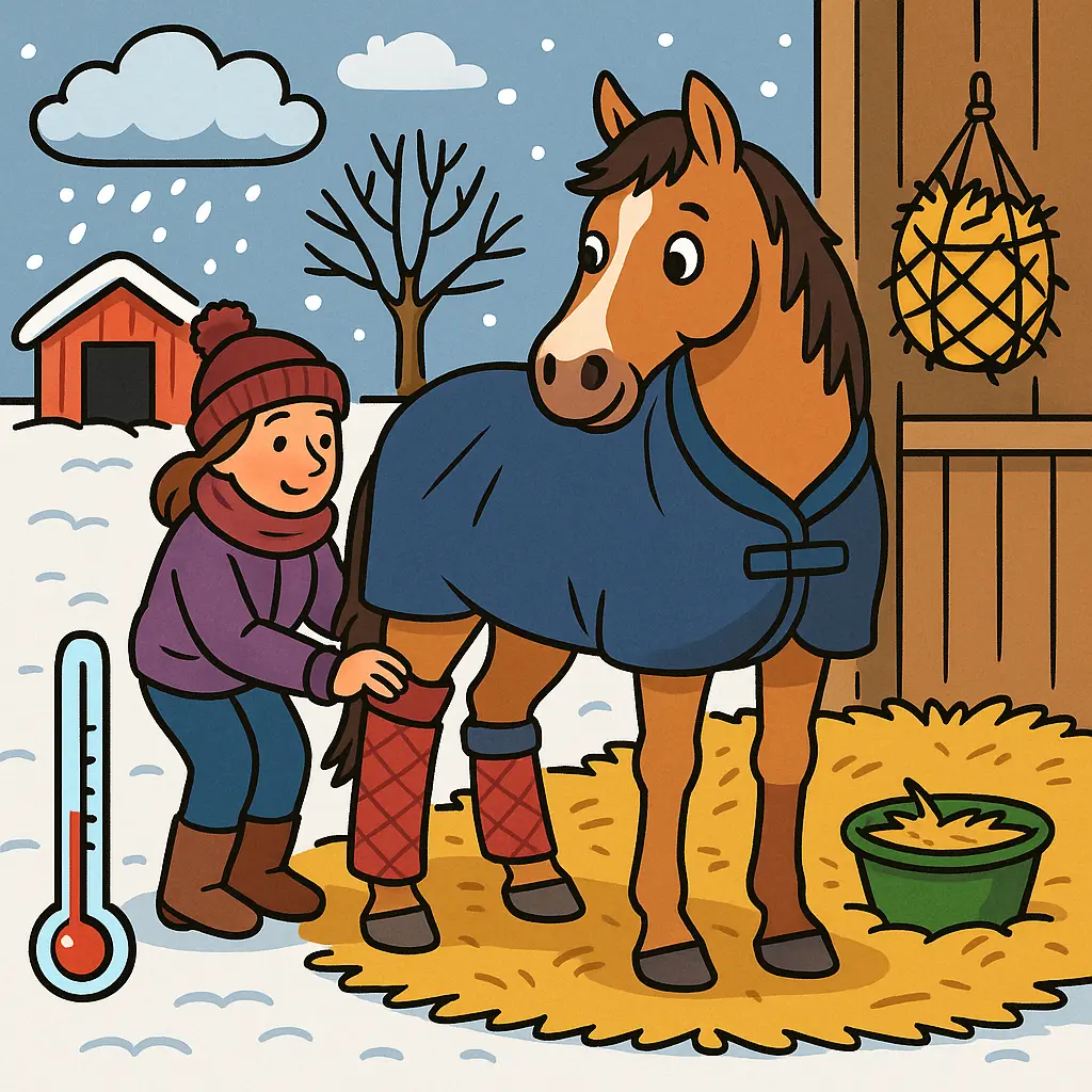 Winter Laminitis: Keep Hooves Warm With Wraps And Rugs
