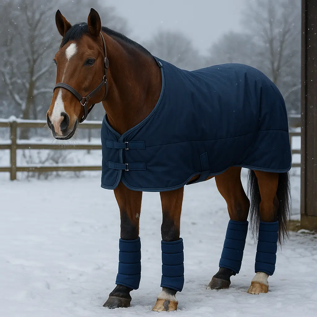 Winter Laminitis: Keep Hooves Warm With Wraps And Rugs